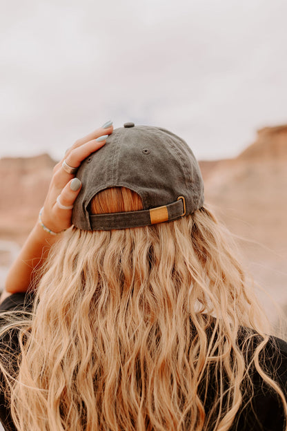 'change starts with you' Adjustable Hat